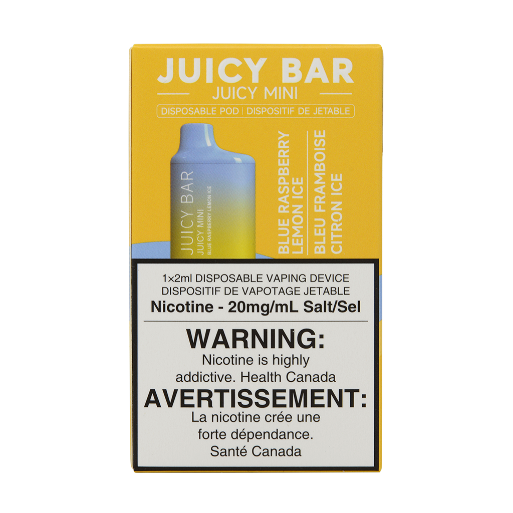 Juicy Bar Blue Raspberry Lemon Ice