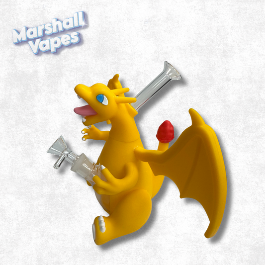 Charizard-Inspired Silicone Bong