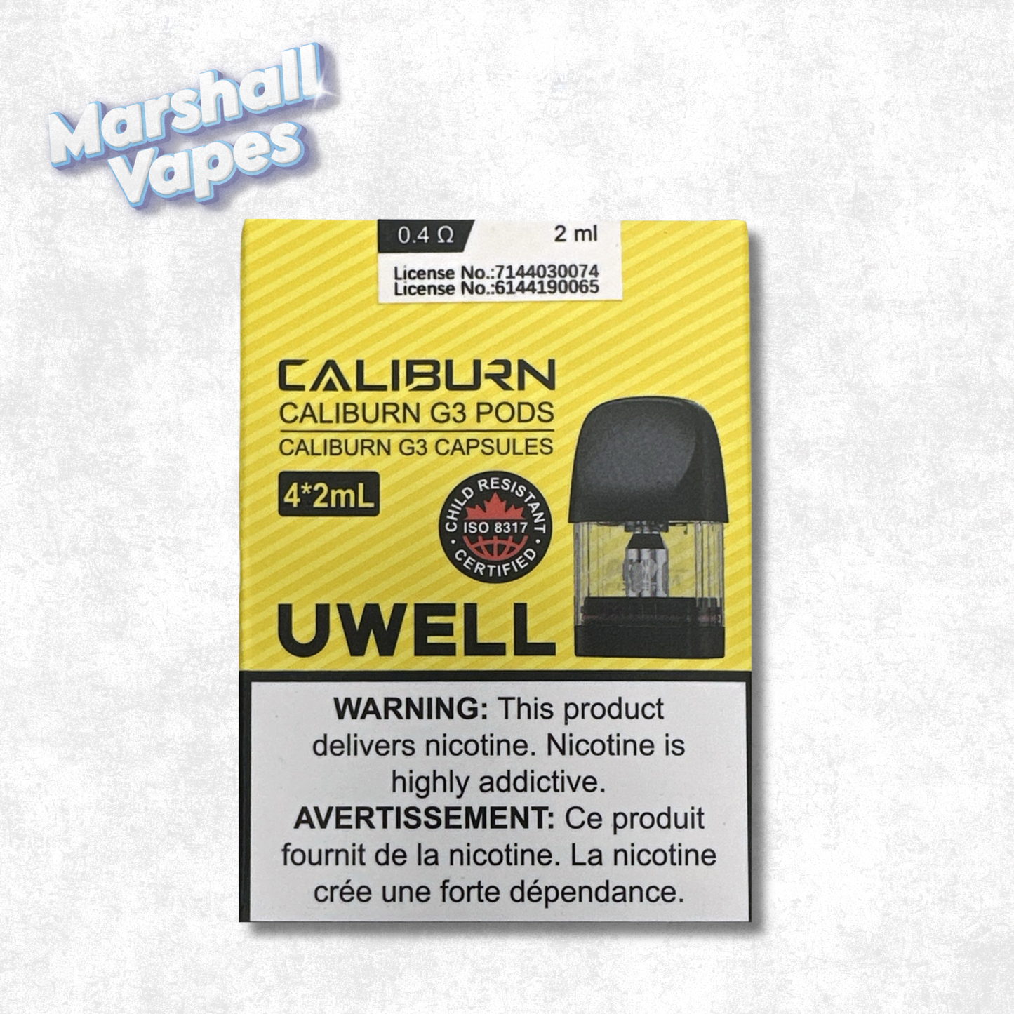Uwell Caliburn G3/ G3 KOKO / G3 LIte / G3 PRO Pods