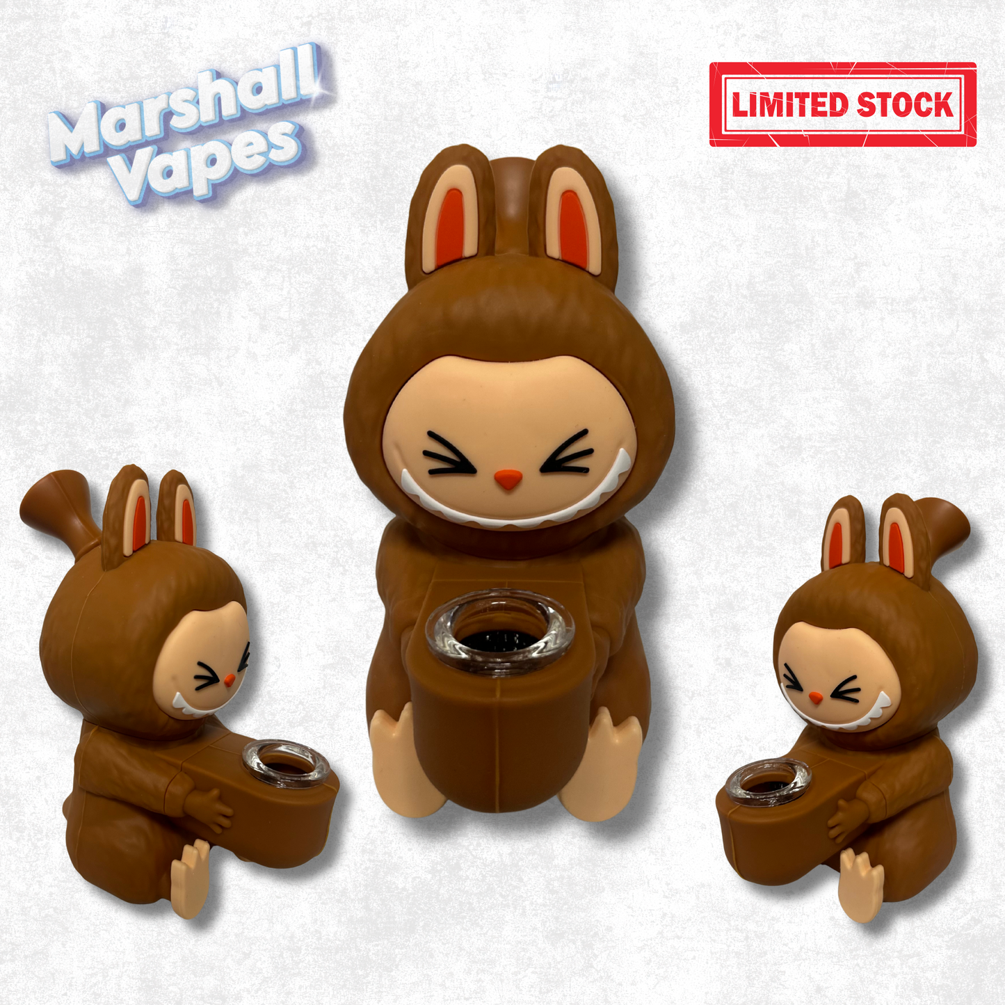 Labubu Doll SIlicone Bong