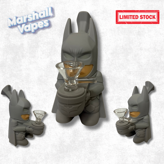 Batman-Inspired Silicone Bong