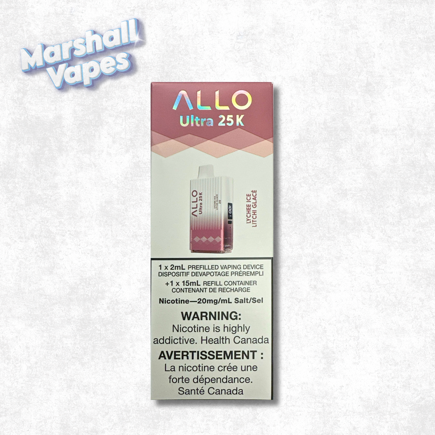 ALLO Ultra 25K – Lychee Ice