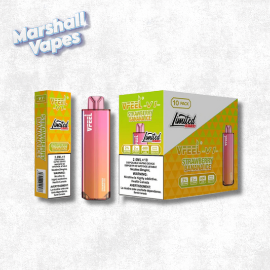 VFEEL V1 Disposable – Strawberry Banana Ice