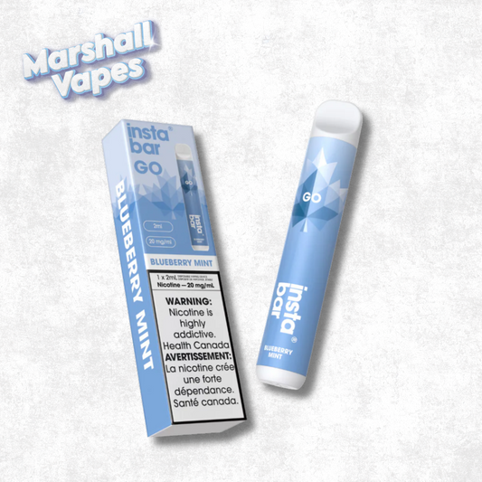 Insta Bar GO Disposable – Blueberry Mint