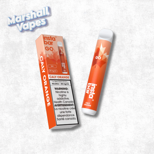 Insta Bar GO Disposable – Caly Orange