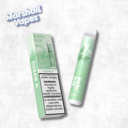 Insta Bar GO Disposable – Clear