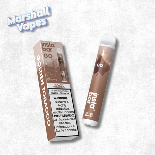 Insta Bar GO Disposable – Golden Tobacco
