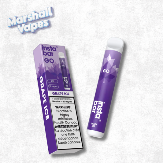 Insta Bar GO Disposable – Grape Ice