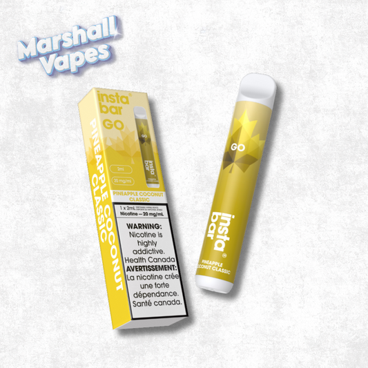 Insta Bar GO Disposable – Pineapple Coconut Classic