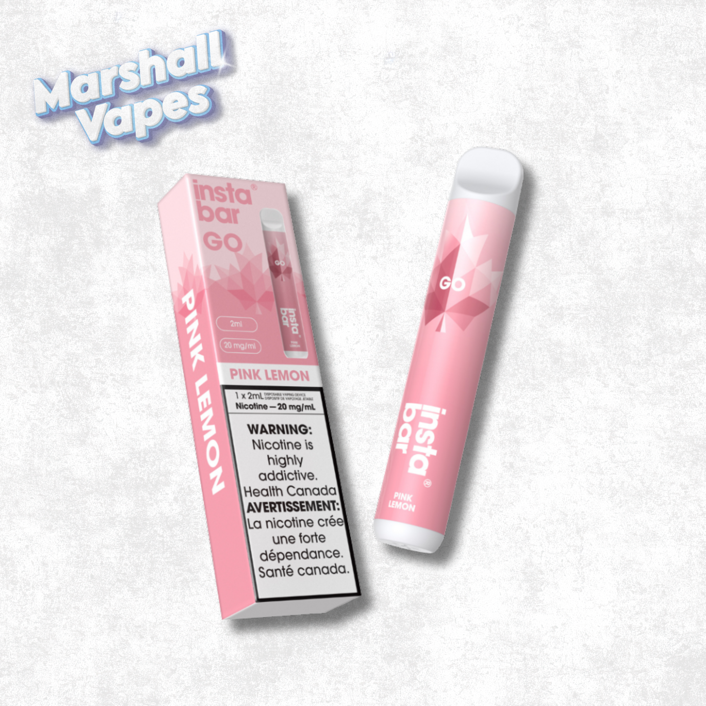 Insta Bar GO Disposable – Pink Lemon