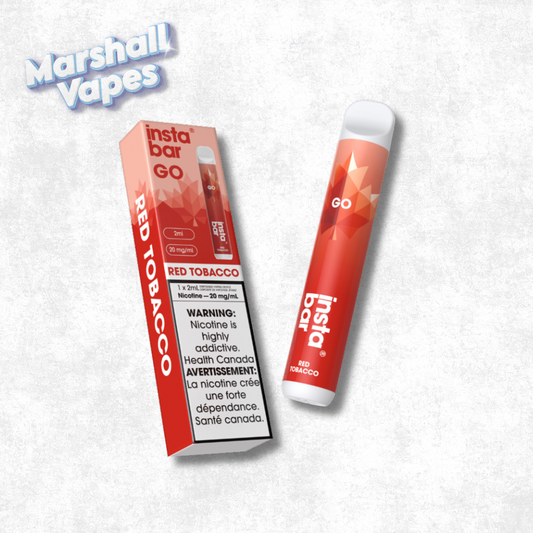 Insta Bar GO Disposable – Red Tobacco