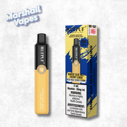 Rufpuf Disposable – Bangin Blue Razz Cherry Lemon