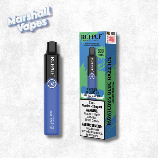 Rufpuf Disposable – Righteous Blue Razz Ice