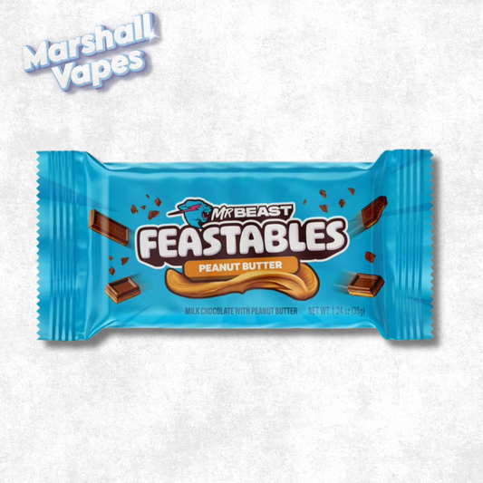 MrBeast Feastables Chocolate Bar – Peanut Butter (35g)