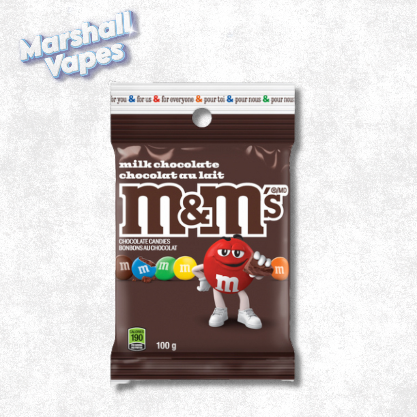 M&M’s Milk Chocolate Bag – 100g