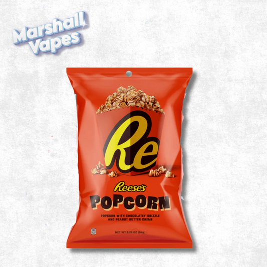 Reese’s Popcorn with Chocolate Drizzle & Peanut Butter – 63g Bag