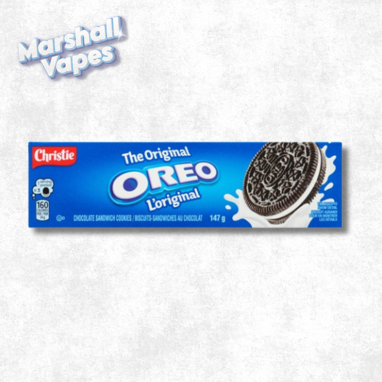 Christie Original Oreo Chocolate Sandwich Cookies (147g)