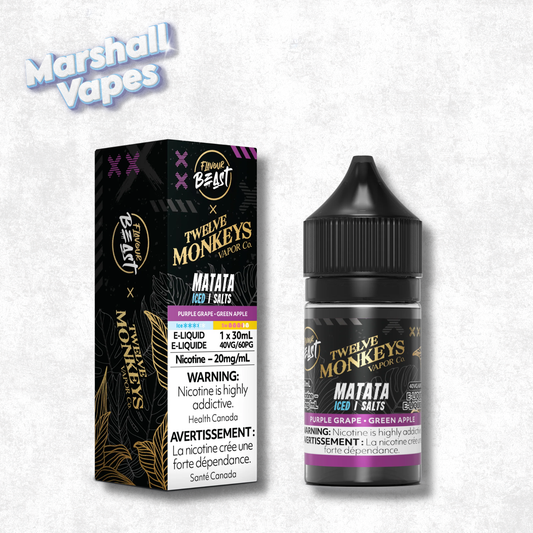 Flavour Beast X Twelve Monkeys – Matata Iced Salt
