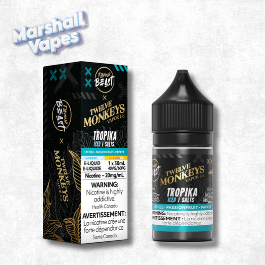 Flavour Beast X Twelve Monkeys – Tropika Iced Salt