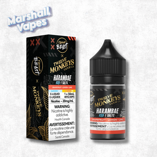 Flavour Beast X Twelve Monkeys – Harambae Iced Salt
