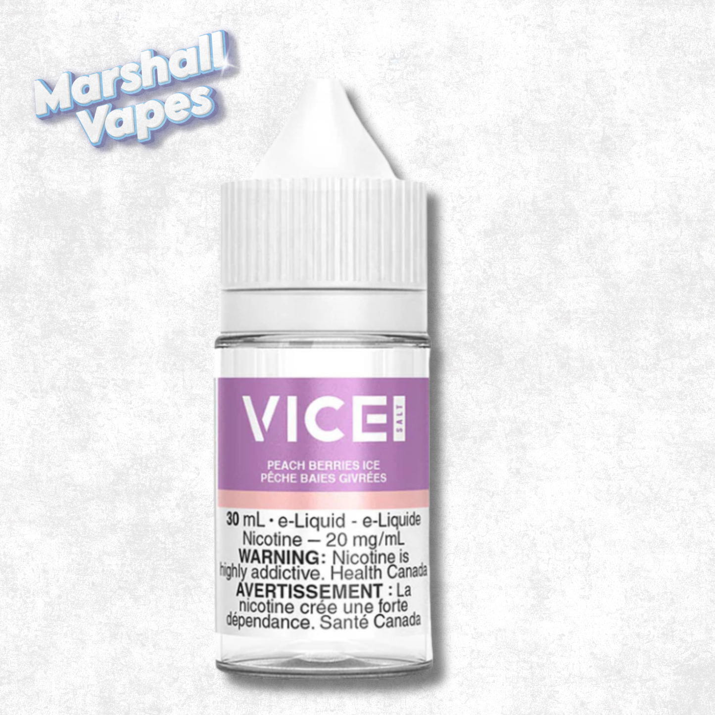 Vice Salt – Peach Berries Ice