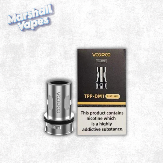 Voopoo TPP-DM1 Coils – 0.15Ω (3 Pack)