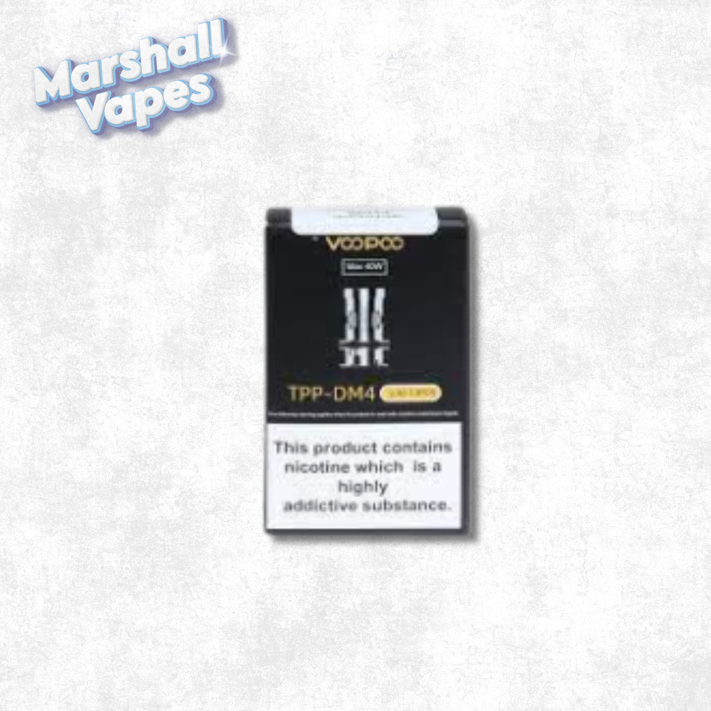 Voopoo TPP-DM4 Coils – (3 Pack)