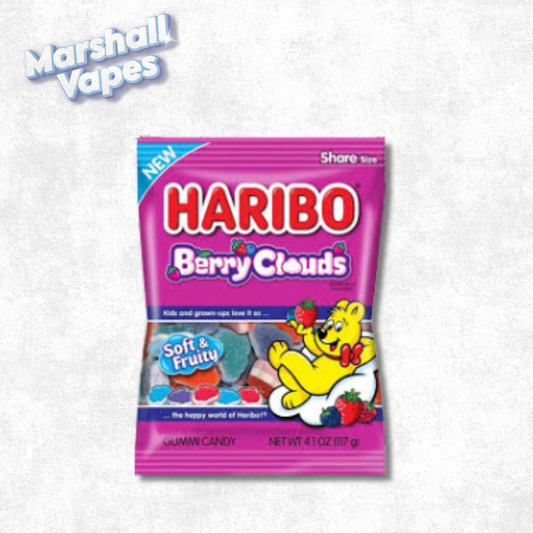 Haribo Berry Clouds Gummy Candy – 117g Bag