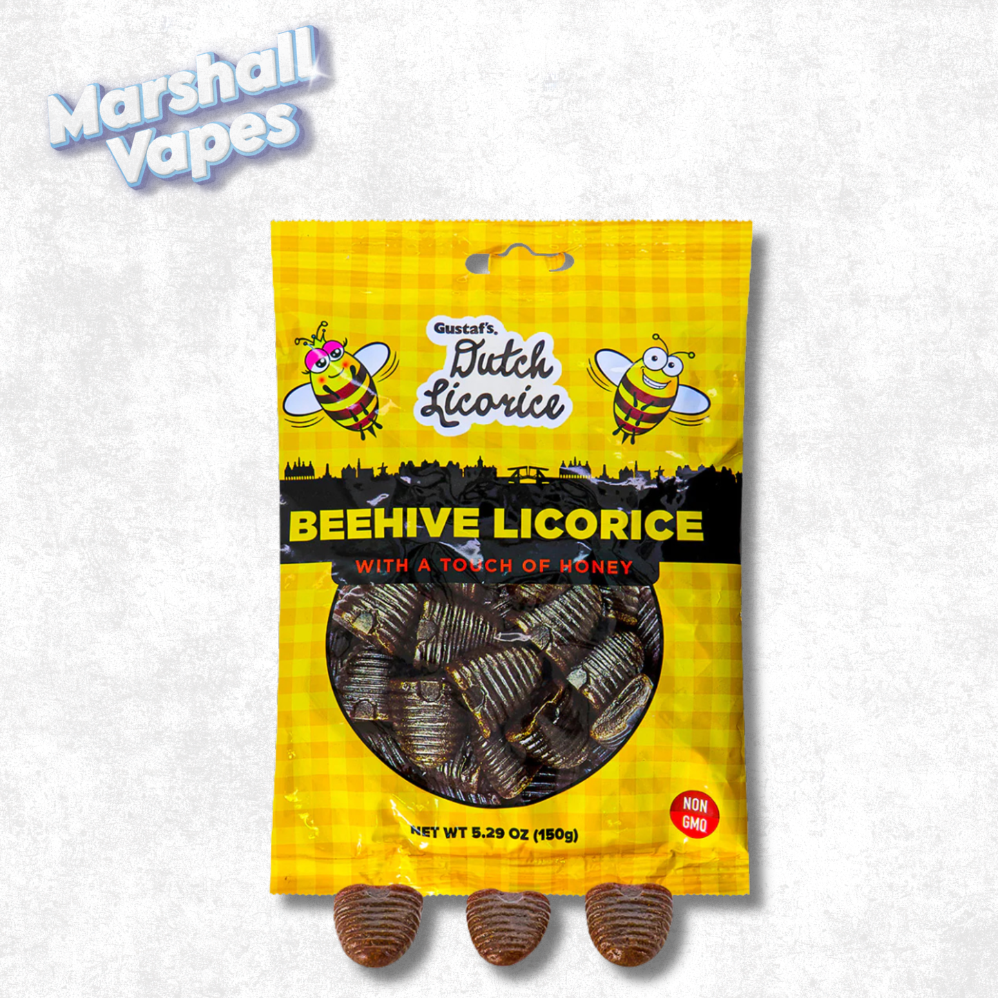 Dutch Licorice Beehive – Licorice with a Touch of Honey (150g)