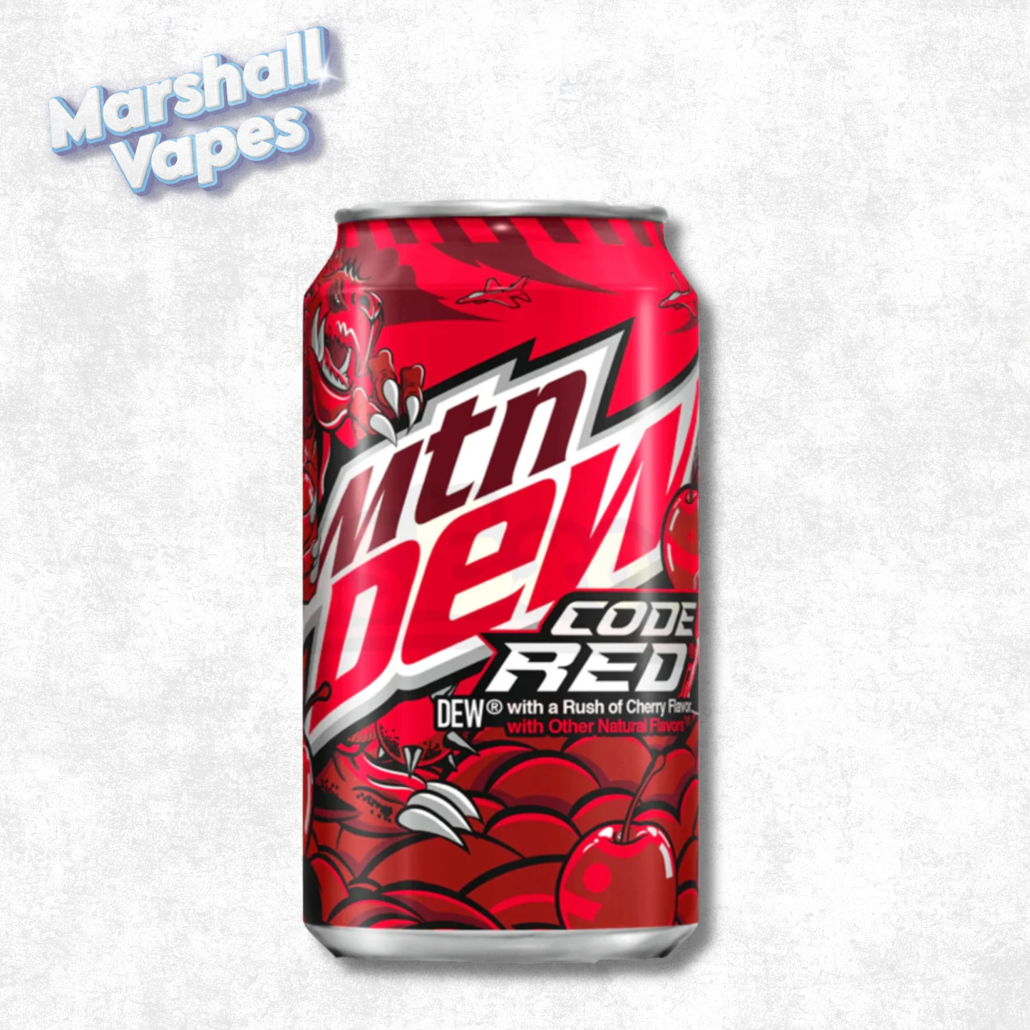 MTN DEW Code Red – Cherry (355mL Can)