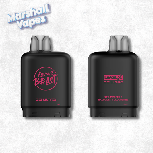 Flavour Beast G2 Level X Pod – Strawberry Raspberry Blueberry