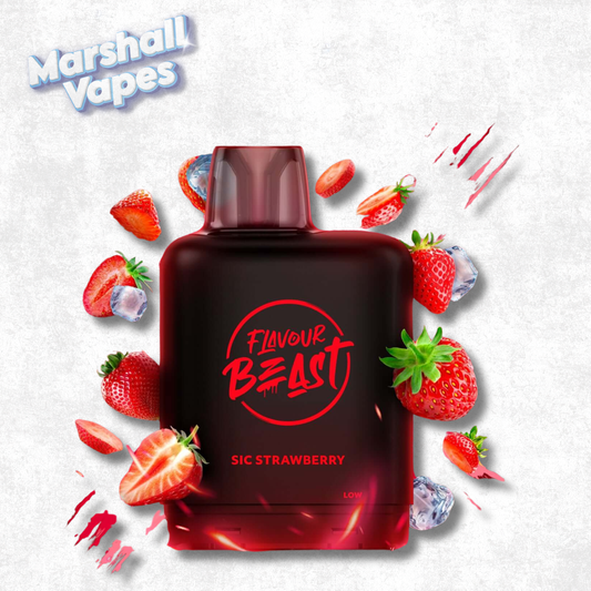 Flavour Beast G2 Level X Pod – Sic Strawberry Iced
