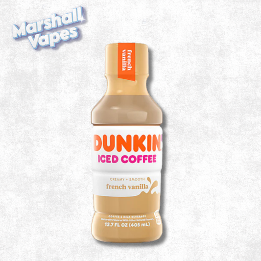 Dunkin’ Iced Coffee – Sweet & Delicious French Vanilla (405mL Bottle)