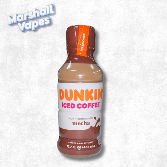 Dunkin’ Iced Coffee – Sweet & Delicious Mocha (405mL Bottle)