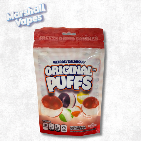 Weirdly Delicious Freeze Dried Candies – Original Puffs (100g)