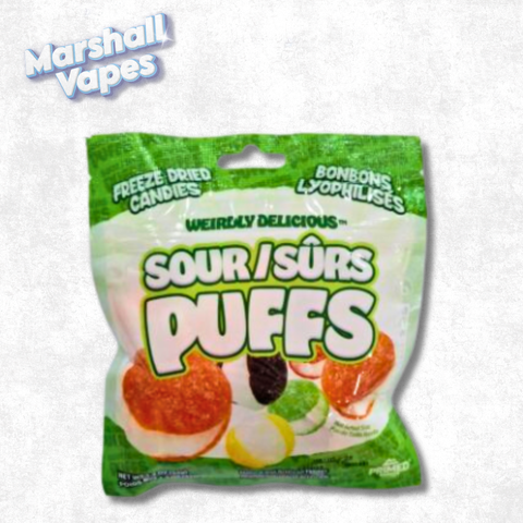 Weirdly Delicious Freeze Dried Candies – Sour Puffs (34g)