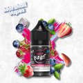 Flavour Beast Salt Strawberry Raspberry Blueberry Iced nicotine salt e-liquid mixed berry ice flavour