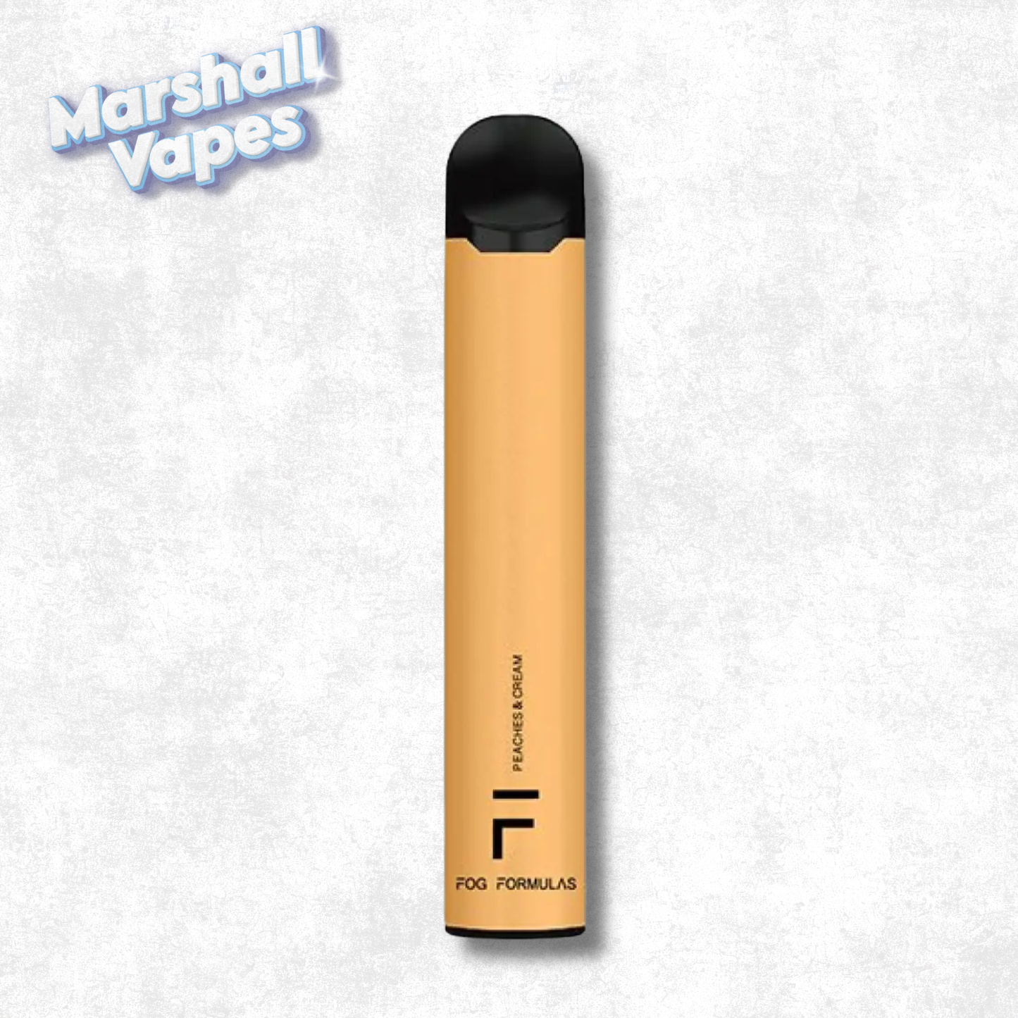 Fog Formula Peaches & Cream disposable vape authentic best price BC available for pickup local delivery in Abbotsford and shipping across Canada