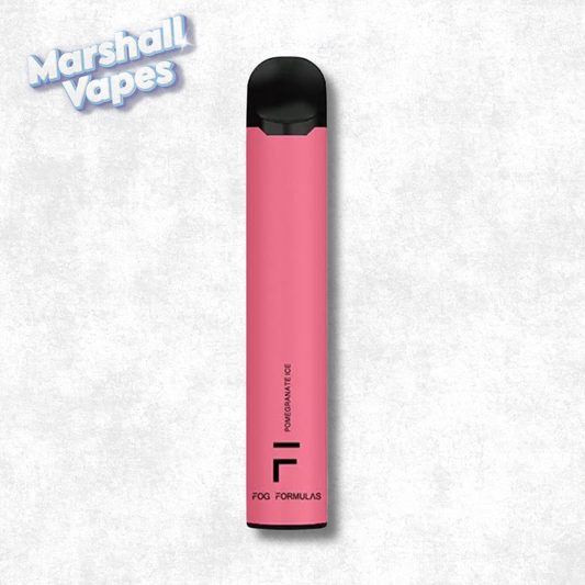 Fog Formula Pomegranate Ice disposable vape authentic best price BC available for pickup local delivery in Abbotsford and shipping across Canada