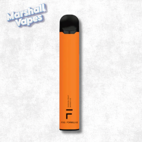 Fog Formula Passion Fruit Mango Ice disposable vape authentic best price BC available for pickup local delivery in Abbotsford and shipping across Canada