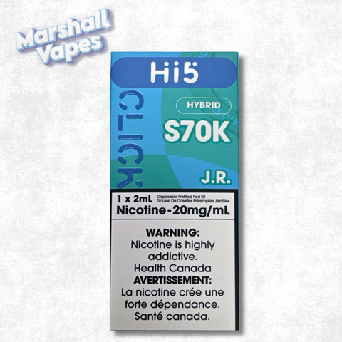 Hi5 S70K Hybrid Disposable – J.R. - Starter Kit