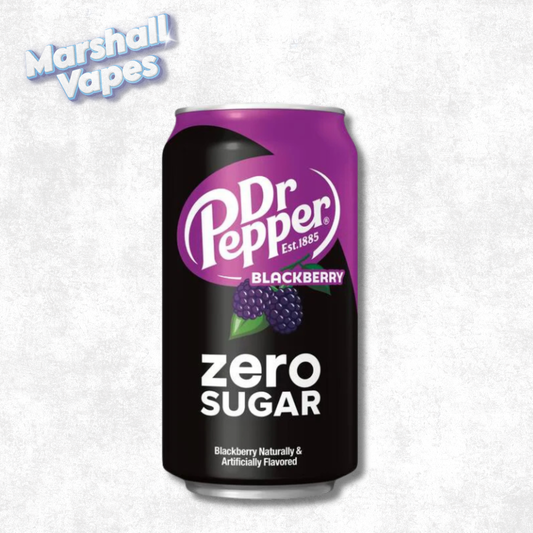 Dr Pepper Blackberry Zero Sugar (355ml) - Exotic Soda
