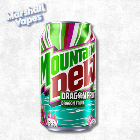 Mountain Dew Est. 1948 Dragon Fruit (355ml) - Exotic Soda