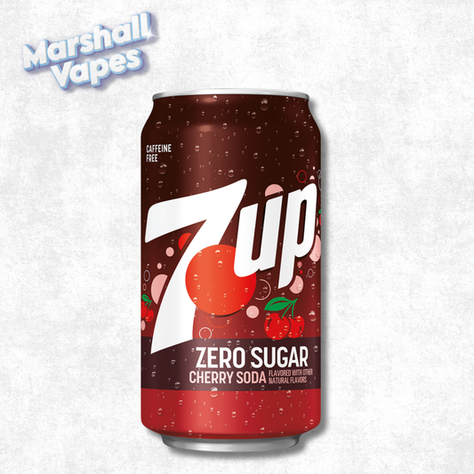 7UP Zero Sugar Cherry Soda (355ml) - Exotic Soda