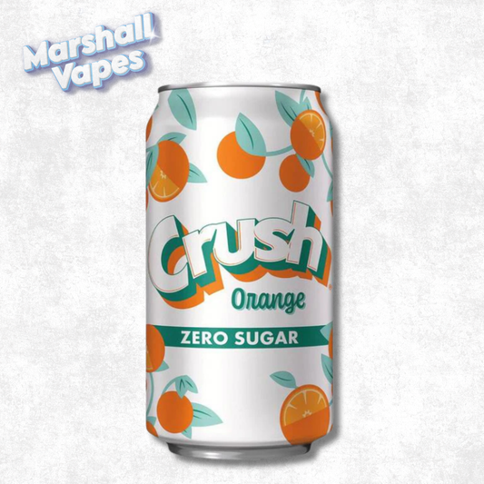 Crush Orange Zero Sugar (355ml) - Exotic Soda