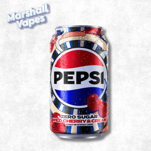 Pepsi Zero Sugar Wild Cherry & Cream (355ml)