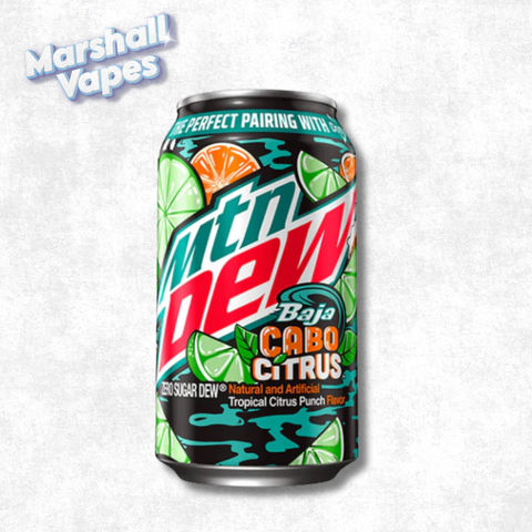 Mountain Dew Baja Blast (355ml) - Exotic Soda
