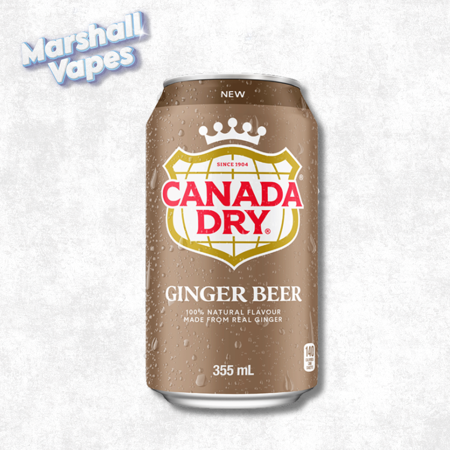Canada Dry Ginger Beer (355ml) - Exotic Soda
