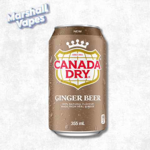 Canada Dry Ginger Beer (355ml) - Exotic Soda