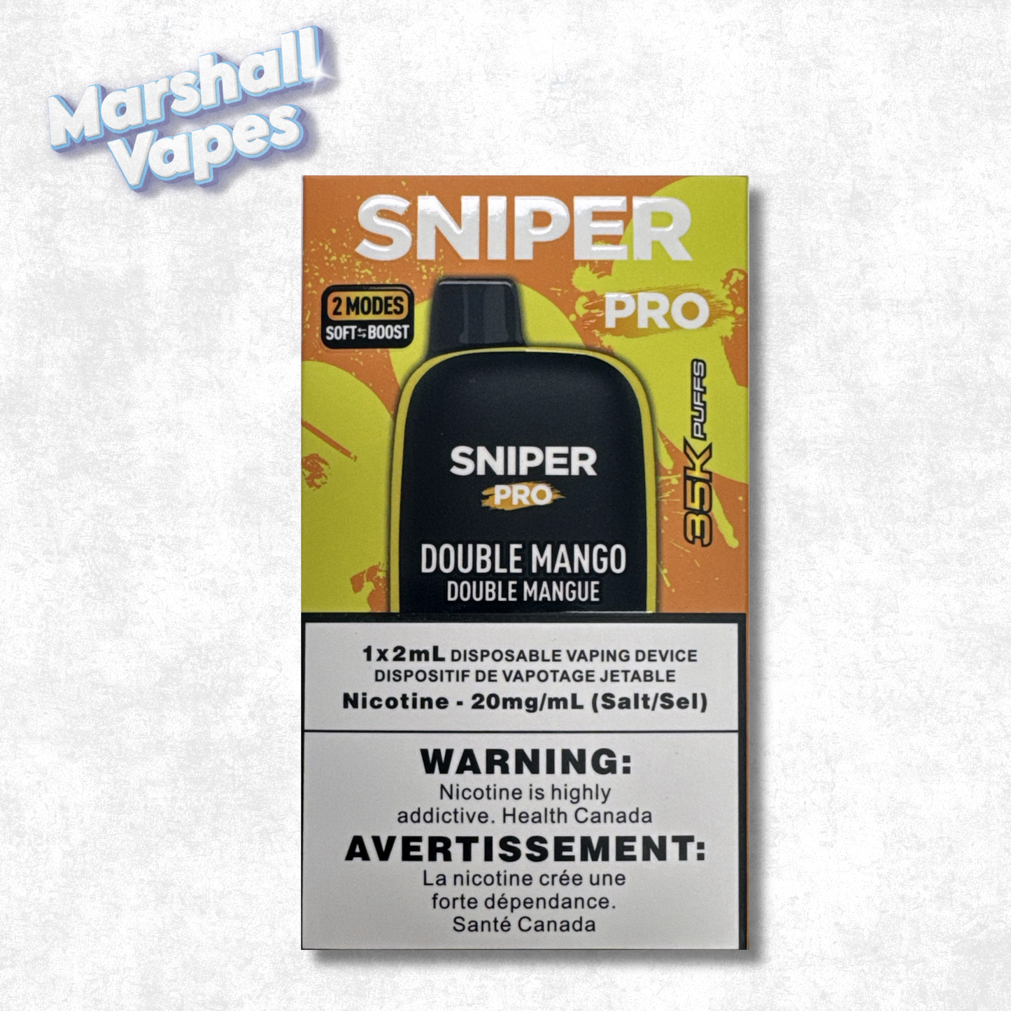 Sniper Pro 35K Disposable – Double Mango